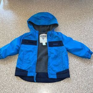 Thin Winter Jacket ~ 12 Months ~ OshKosh ~ GUC ~ Blue